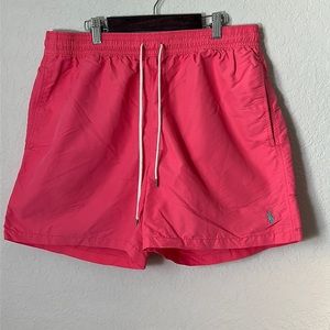 Polo Ralph Lauren Salmon XL Bathing Suit with green accent